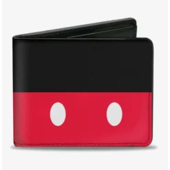 Budget π€© Disney Mickey Mouse Bounding Buttons Bi-Fold Wallet π