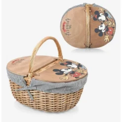 Budget ⭐ Disney Mickey And Minnie Country Basket ❤️ -Mickey Mouse Store 12801748 av2