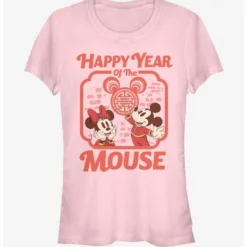Deals ⌛ Disney Mickey Mouse Happy Mouse Year Girls T-Shirt 👍