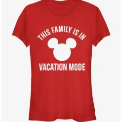 Promo 💯 Disney Mickey Mouse Vacation Mode Girls T-Shirt ✔️