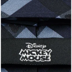 Outlet ❤️ Disney Mickey Mouse Blue Plaid Tie 😀 -Mickey Mouse Store 12990429 av2
