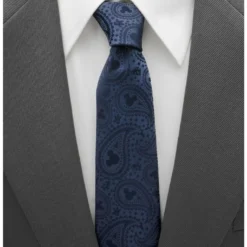 Budget 🎉 Disney Mickey Mouse Navy Paisley Tie 😀 -Mickey Mouse Store 12990437 av2
