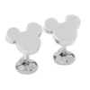 Cheapest 🛒 Disney Mickey Mouse Silhouette Stainless Steel Cufflinks ❤️