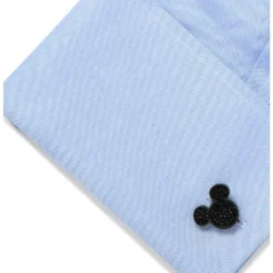 Hot Sale β Disney Mickey Mouse Stainless Steel Black Pave Crystal Cufflinks π― 5 Hot Sale β Disney Mickey Mouse Stainless Steel Black Pave Crystal Cufflinks π― -Mickey Mouse Store 12990449 av2