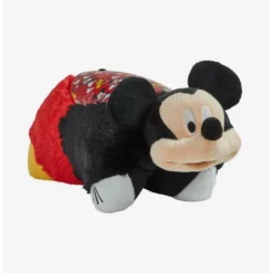 New ❤️ Disney Mickey Pillow Pets Plush Sleeptime Lite ⭐