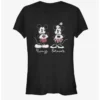 Best Pirce 🎁 Disney Mickey Mouse And Minnie Mouse Always Forever Girls T-Shirt 🤩