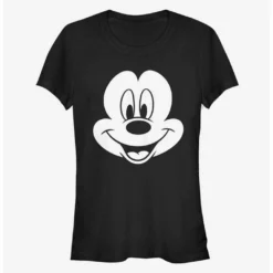 Cheap 🔥 Disney Mickey Mouse Face Classic 😀 Girls T-Shirt ❤️
