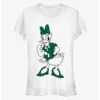 Wholesale 🛒 Disney Daisy Duck Green Holiday Outfit Classic Girls T-Shirt ⌛
