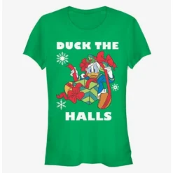 Wholesale 👍 Disney Donald Duck Duck The Halls Classic Girls T-Shirt ✔️