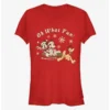 Brand new 👏 Disney Mickey Mouse And Minnie Mouse Holiday Oh What Fun! Classic 💯 Girls T-Shirt ⭐