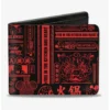 Discount ⌛ Disney Mickey Mouse Tasting China Collage Bi-fold Wallet ❤️