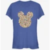 Cheapest 🎁 Disney Mickey Mouse Floral Mickey Head 🎁 Girls T-Shirt ❤️