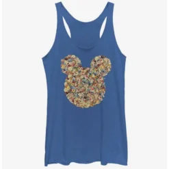 Best deal ⭐ Disney Mickey Mouse Floral Mickey Head Girls Tank 🛒