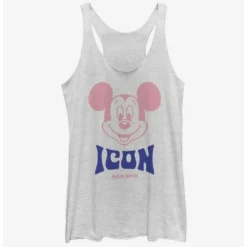 New ✨ Disney Mickey Mouse Mickey Icon ⌛ Girls Tank ✔️