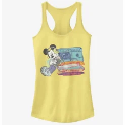 Deals 🔥 Disney Mickey Mouse Mickey Tapes Girls Tank ✔️