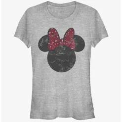 Flash Sale ✔️ Disney Mickey Mouse Minnie Leopard Bow Girls T-Shirt 🛒