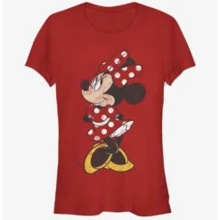 New ✔️ Disney Mickey Mouse Modern Vintage Minnie 🔥 Girls T-Shirt 👍