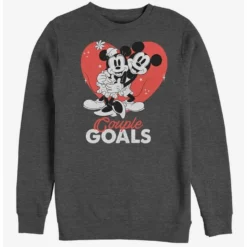 Buy 🧨 Disney Mickey Mouse Couple Goals Crew Sweatshirt 🌟