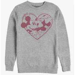 Hot Sale ⭐ Disney Mickey Mouse Perfect Pair Crew Sweatshirt ❤️