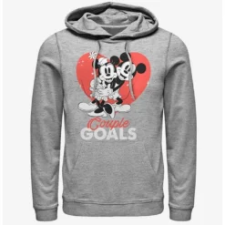 Discount 👍 Disney Mickey Mouse Couple Goals Hoodie 🔥