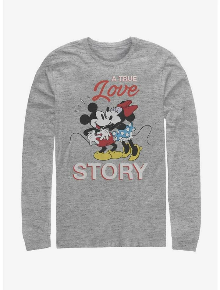 Coupon π Disney Mickey Mouse True Love Story Long-Sleeve T-Shirt β 1 Coupon π Disney Mickey Mouse True Love Story Long-Sleeve T-Shirt β