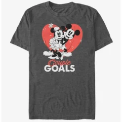 Discount 🥰 Disney Mickey Mouse Couple Goals T-Shirt ⌛