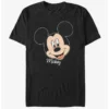 Best Pirce ❤️ Disney Mickey Mouse Mickey Big Face T-Shirt ⭐