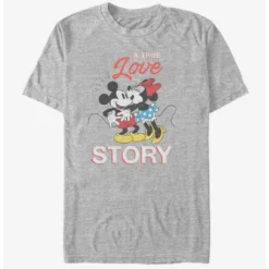 Cheapest 🛒 Disney Mickey Mouse True Love Story T-Shirt ⌛
