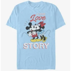 Cheap ❤️ Disney Mickey Mouse True Love Story T-Shirt ❤️