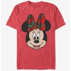 Best Pirce 😍 Disney Mickey Mouse Holiday Big Minnie T-Shirt ✔️