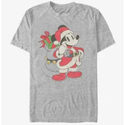 Best deal ✨ Disney Mickey Mouse Holiday Just Santa Mickey T-Shirt ✔️
