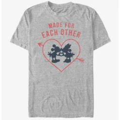 Budget ⭐ Disney Mickey Mouse Heart Polka Dot Silhouette T-Shirt 😉