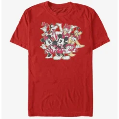 New ✨ Disney Mickey Mouse Holiday Sensational T-Shirt 👍