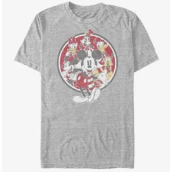 Best reviews of 👍 Disney Mickey Mouse Holiday Vintage Mickey Friends T-Shirt 👍