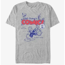 Discount ✔️ Disney Donald Duck Donald's Comic Cover T-Shirt 😀