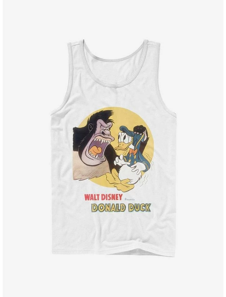 Flash Sale ✔️ Disney Donald Duck Donald And The Gorilla Tank ⌛ 1 Flash Sale ✔️ Disney Donald Duck Donald And The Gorilla Tank ⌛