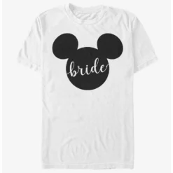 Outlet 😍 Disney Mickey Mouse Bride Ears T-Shirt 🎉
