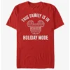 Flash Sale 🔥 Disney Mickey Mouse Family Holiday Mode T-Shirt 🎁