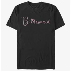 Cheapest ❤️ Disney Mickey Mouse Disney Bridesmaid T-Shirt 🤩 -Mickey Mouse Store 14181606 hi 1