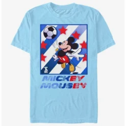 Deals ❤️ Disney Mickey Mouse Mickey Football Star T-Shirt ❤️