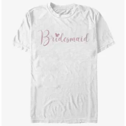 Cheapest ❤️ Disney Mickey Mouse Disney Bridesmaid T-Shirt 🤩 -Mickey Mouse Store 14181642 hi