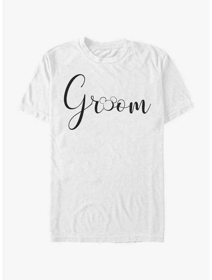Discount π€© Disney Mickey Mouse Disney Groom T-Shirt π 1 Discount π€© Disney Mickey Mouse Disney Groom T-Shirt π