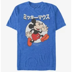 Budget ✔️ Disney Mickey Mouse Kanji Comic T-Shirt ✔️