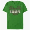 Flash Sale 🛒 Disney Mickey Mouse Grandpa Holiday Patch T-Shirt 👍