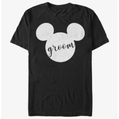 Cheap ✨ Disney Mickey Mouse Groom Ears T-Shirt 🤩