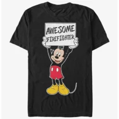 Best reviews of ✔️ Disney Mickey Mouse Mickey Awesome Firefighter T-Shirt 🤩