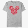 Flash Sale 👏 Disney Mickey Mouse Mickey Hearts Fill T-Shirt ❤️