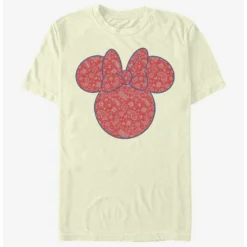 Hot Sale ⌛ Disney Mickey Mouse Minnie Americana Paisley T-Shirt ✨