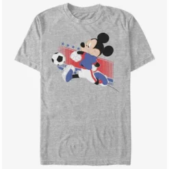 Outlet ⭐ Disney Mickey Mouse USA Kick T-Shirt 💯