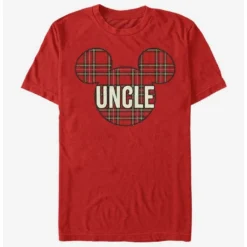 Outlet ✔️ Disney Mickey Mouse Uncle Holiday Patch T-Shirt 🔥 -Mickey Mouse Store 14183254 hi